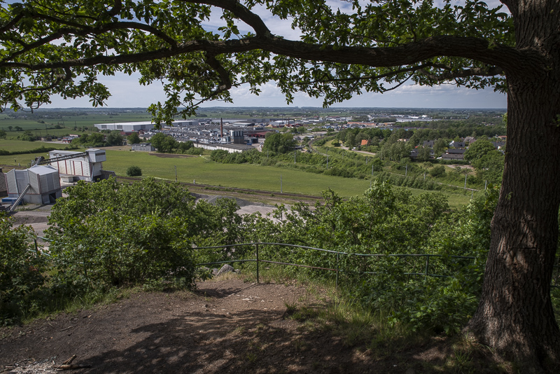 Utsikt Bjrnebacka klint