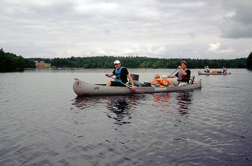 Paddling i Immeln