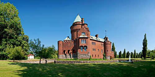 Hjularöd Slott panorama