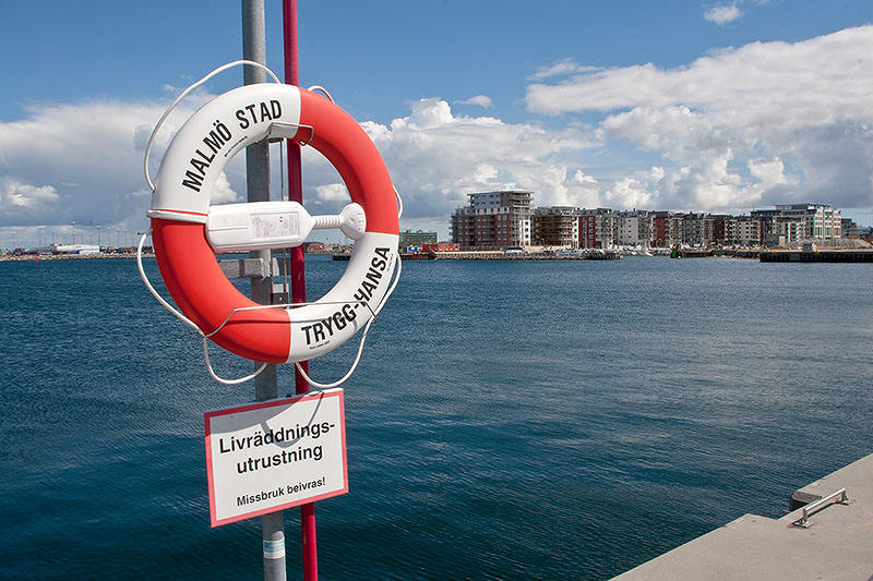 Utsikt mot Dockan i Malmö